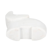 White Marble Elephant Figurine