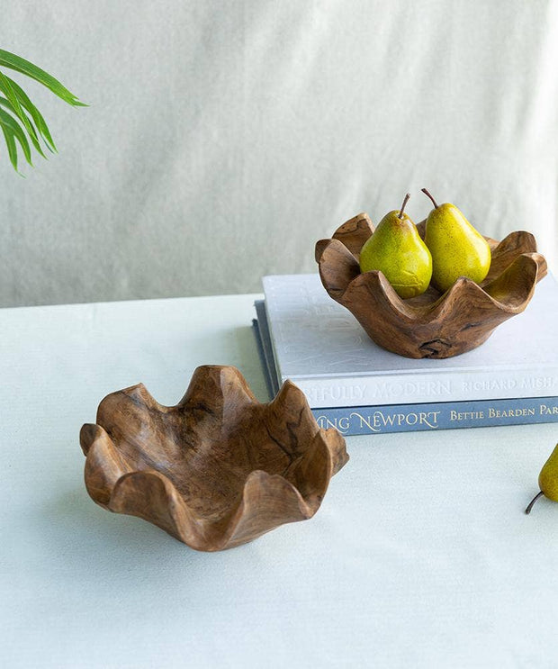 Teak Bowl