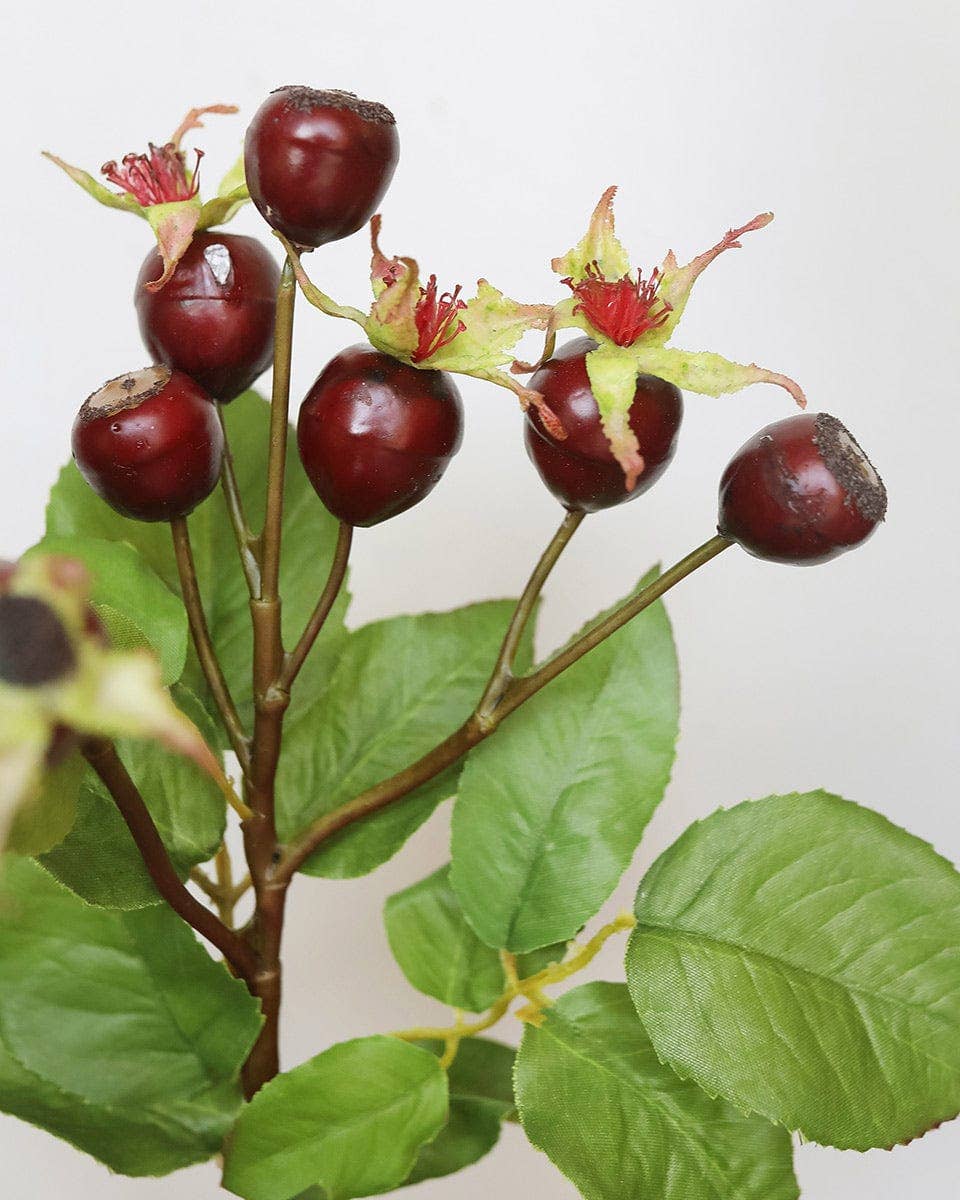 Artificial Rose Hip Berries 18