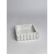 White Stone Cocktail Napkin Holder