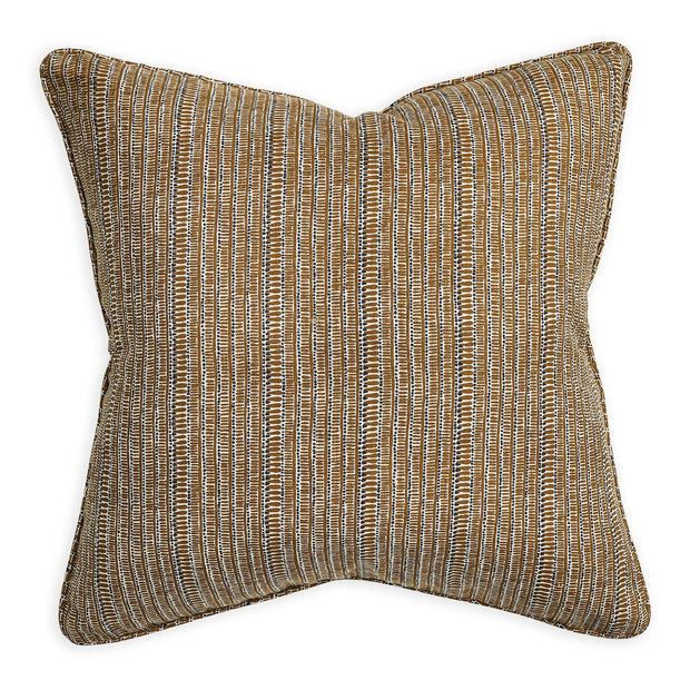 Saqqara Tobacco Linen Cushion