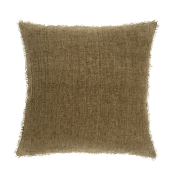 Lina Linen Pillow Fennel - 20"x20"