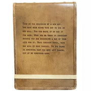 This Is The Beginning Leather Journal - Large