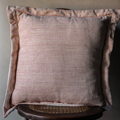 Herringbone Blush - Indoor Pillow