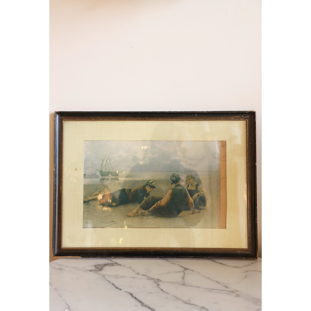 Framed Beach Artwork