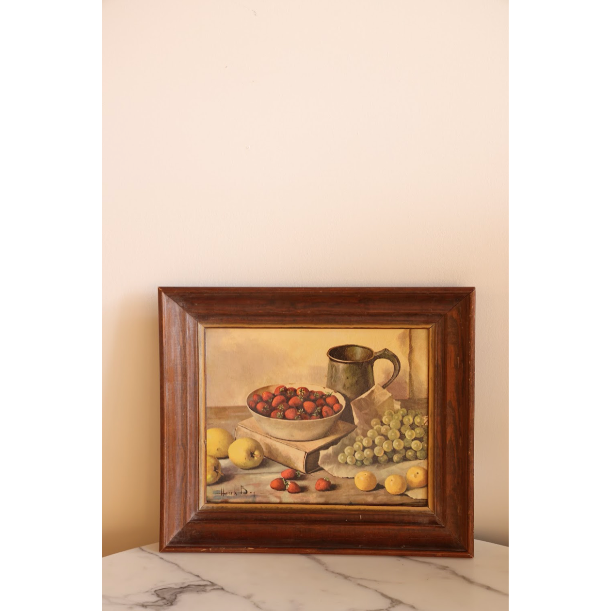Framed Printed Still Life