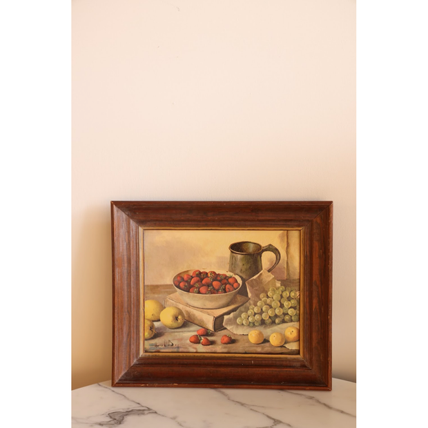 Framed Printed Still Life
