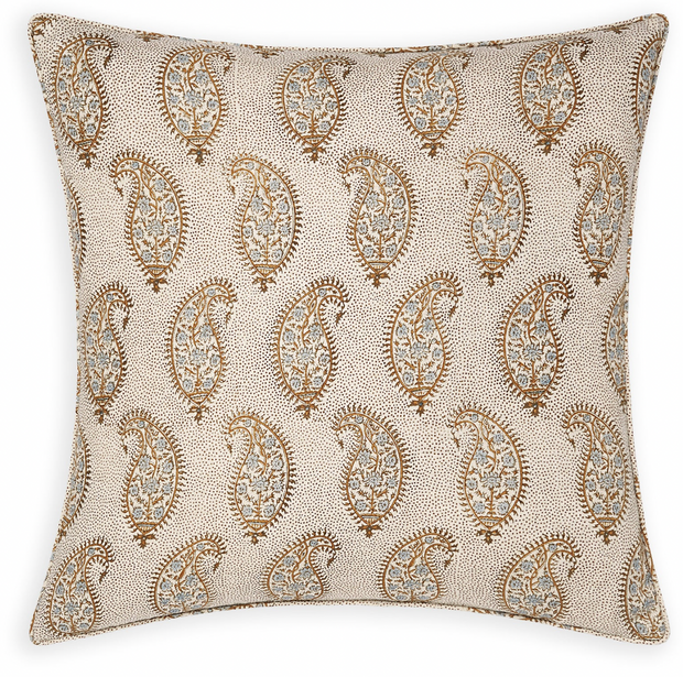 Paisley Sahara Linen Pillow