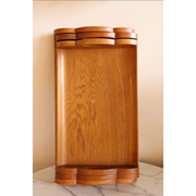 Vintage Set of 3 Wood Trays