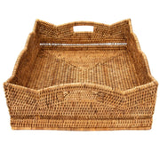Scallop Rectangular Tray