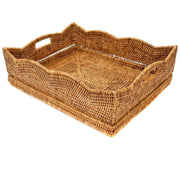 Scallop Rectangular Tray