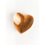 Acacia Wood 6" Heart Bowl