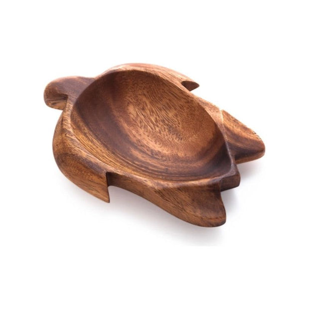 Acacia Wood Turtle Bowl