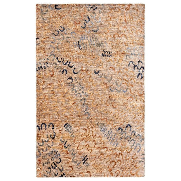 Horseshoe Neutral Hand Knotted Jute Rug