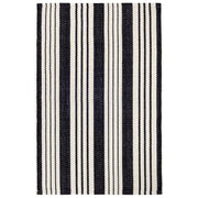 Birmingham Black Handwoven Indoor/Outdoor Rug