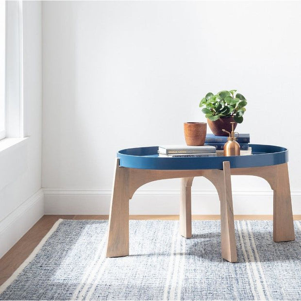 Malta Grey Handwoven Wool Rug