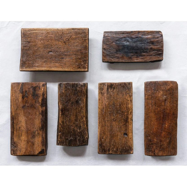 Decorative Found Wood Pedestal