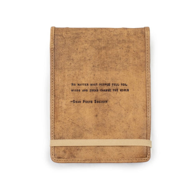 Dead Poets Society Leather Journal - Large