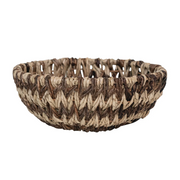 Woven Buri & Banana Fiber Basket