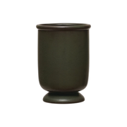 Green Stoneware Vase