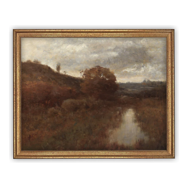 12" x 16" Framed Fall Autumn Art