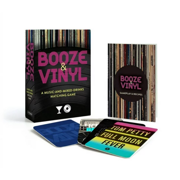 Booze & Vinyl: A Music-And-Mixed-Drinks Matching Game