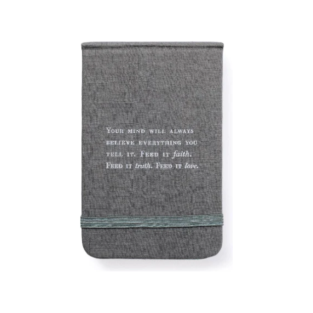 Faith, Truth & Love Fabric Notebook