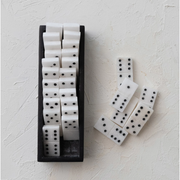 Handmade Alabaster Dominoes