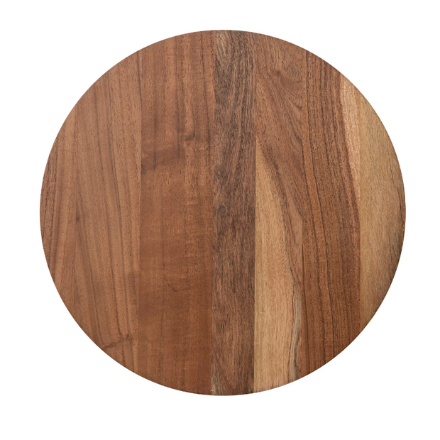 Acacia Wood Pedestal - Natural