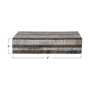 Horn & MDF Box W/Stripes