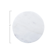 S/5 - Marble Coasters with Holder