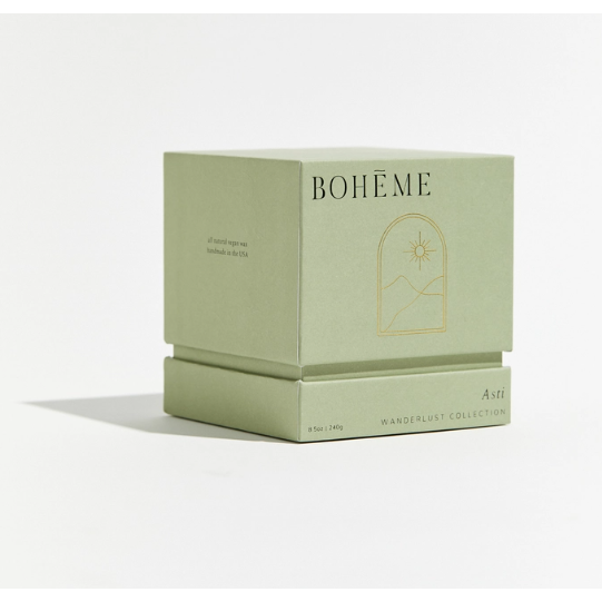 Asti Boheme Scented Candle