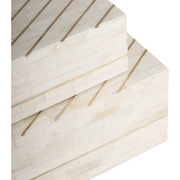 Monaco Ivory Decorative Boxes