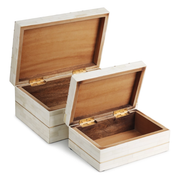 Monaco Ivory Decorative Boxes