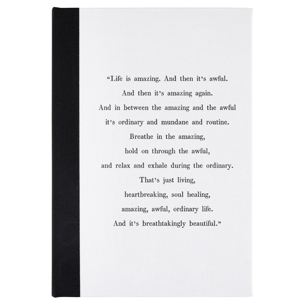 Face To Face Journal - Life Is Amazing