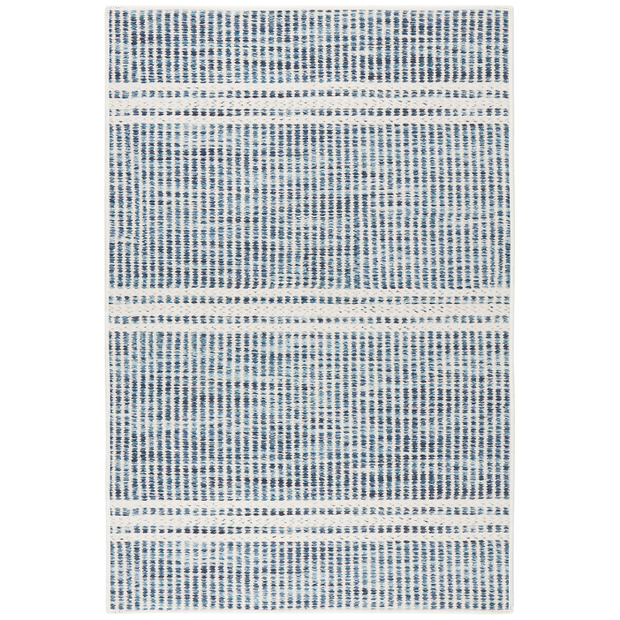 Malta Blue Machine Washable Rug