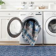 Kota Indigo Machine Washable Rug