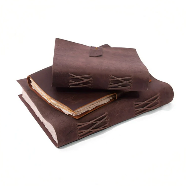 Burgundy Oiled Leather Journal