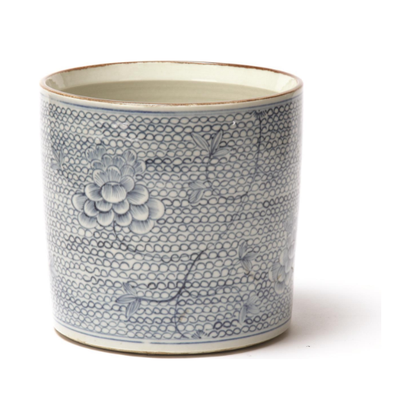 Blue & White Planter
