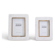 WHite Marble Photo Frame