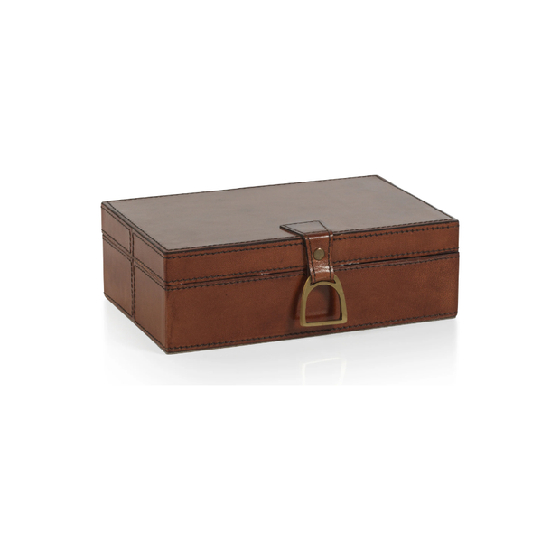 Connaught Leather Box - Large