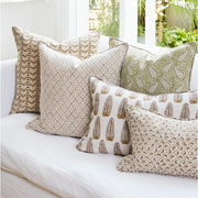 Borello Shell Linen Pillow - 20" x 20"