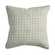 Girona Celadon Moss Linen Pillow - 20" x 20"