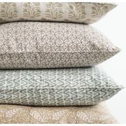 Girona Mimosa Linen Pillow - 20" x 20"