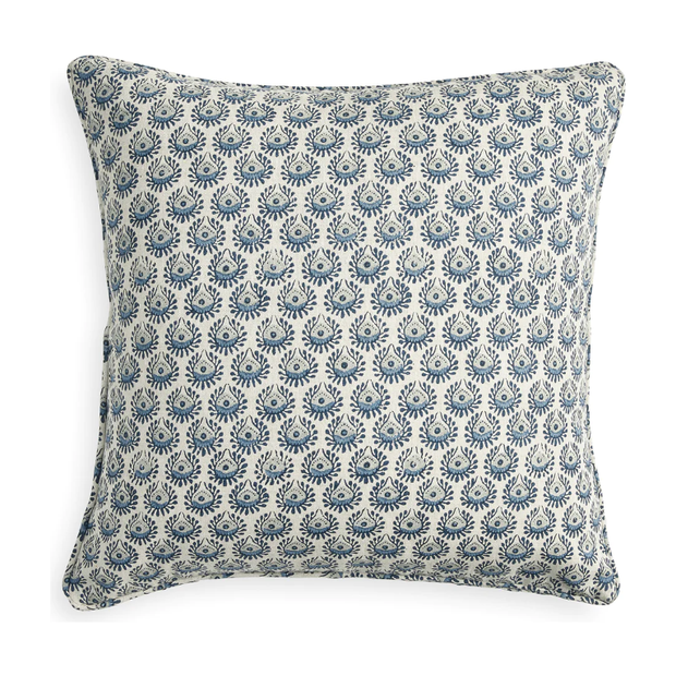 Lyon Tahoe Linen Pillow - 20" x 20"