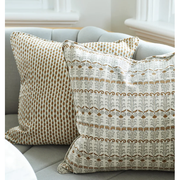 Seti Egypt Linen Pillow - 20" x 20"