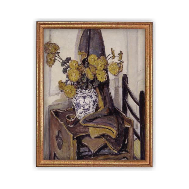 8" x 10" Framed Canvas Still Life 3 Art