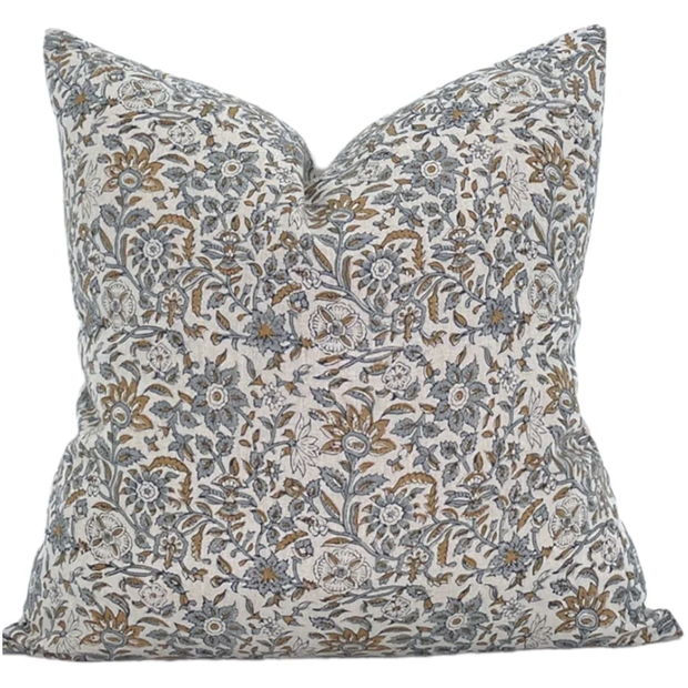 22" x 22" Designer Visalia Kanan Floral Pillow