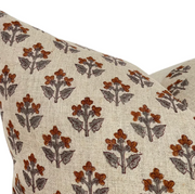 14" x 22" Designer "Moraga" Floral Pillow