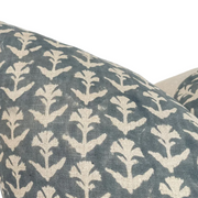 20" x 20" Designer "Clovis" Block Print Pillow